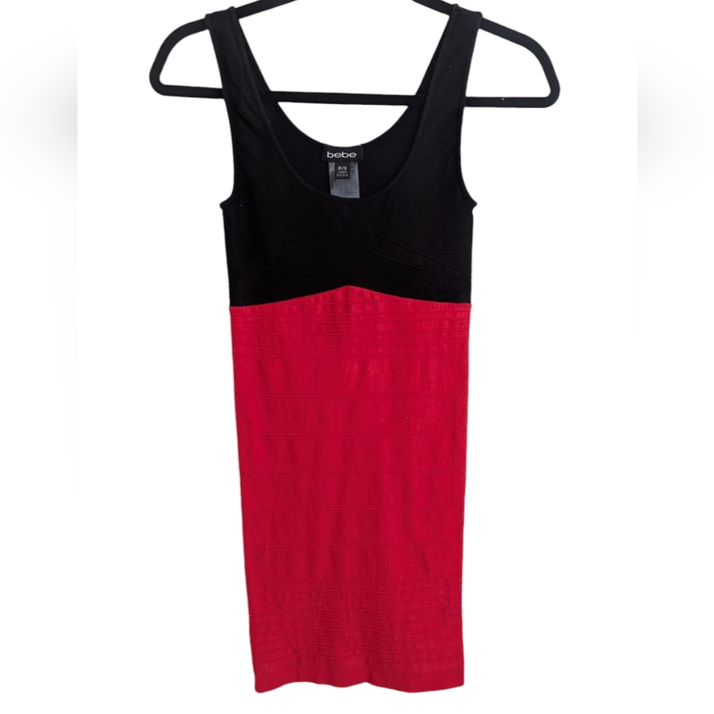 2010s Era Vintage Bebe bodycon dress Made in USA